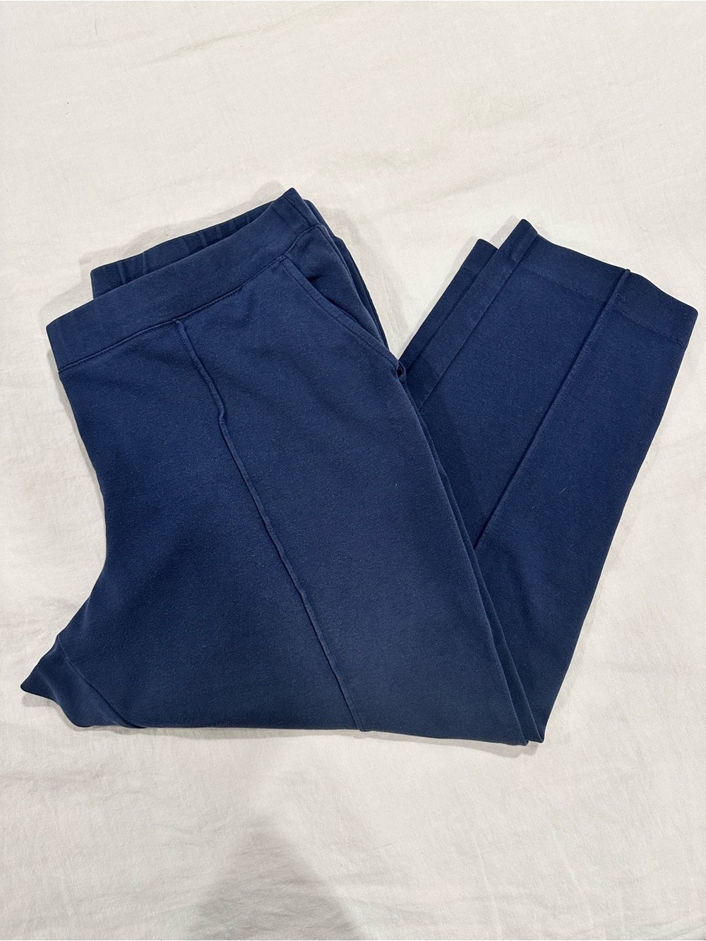 J. Crew Navy Women’s Ankle Cropped Pull-On Pants